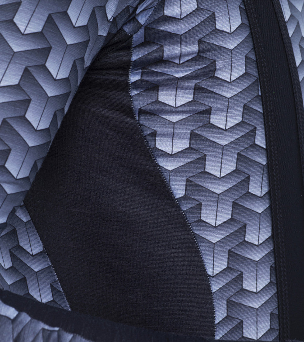 Camisa de hombres de cubos de Al.