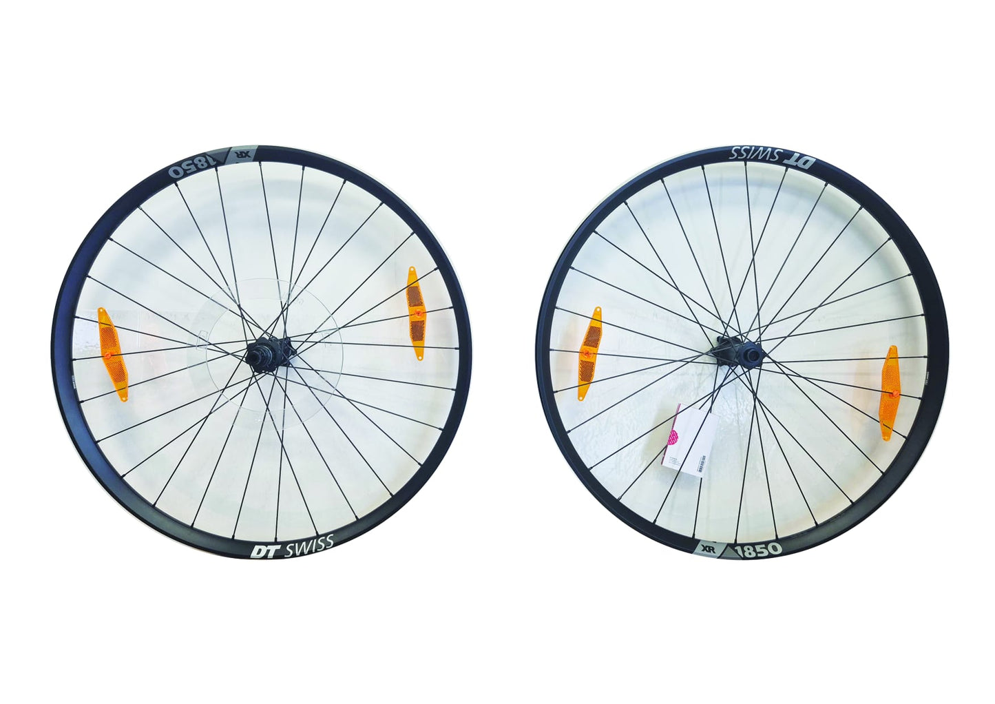 Pair of dT -swiss xr 1850 wheels