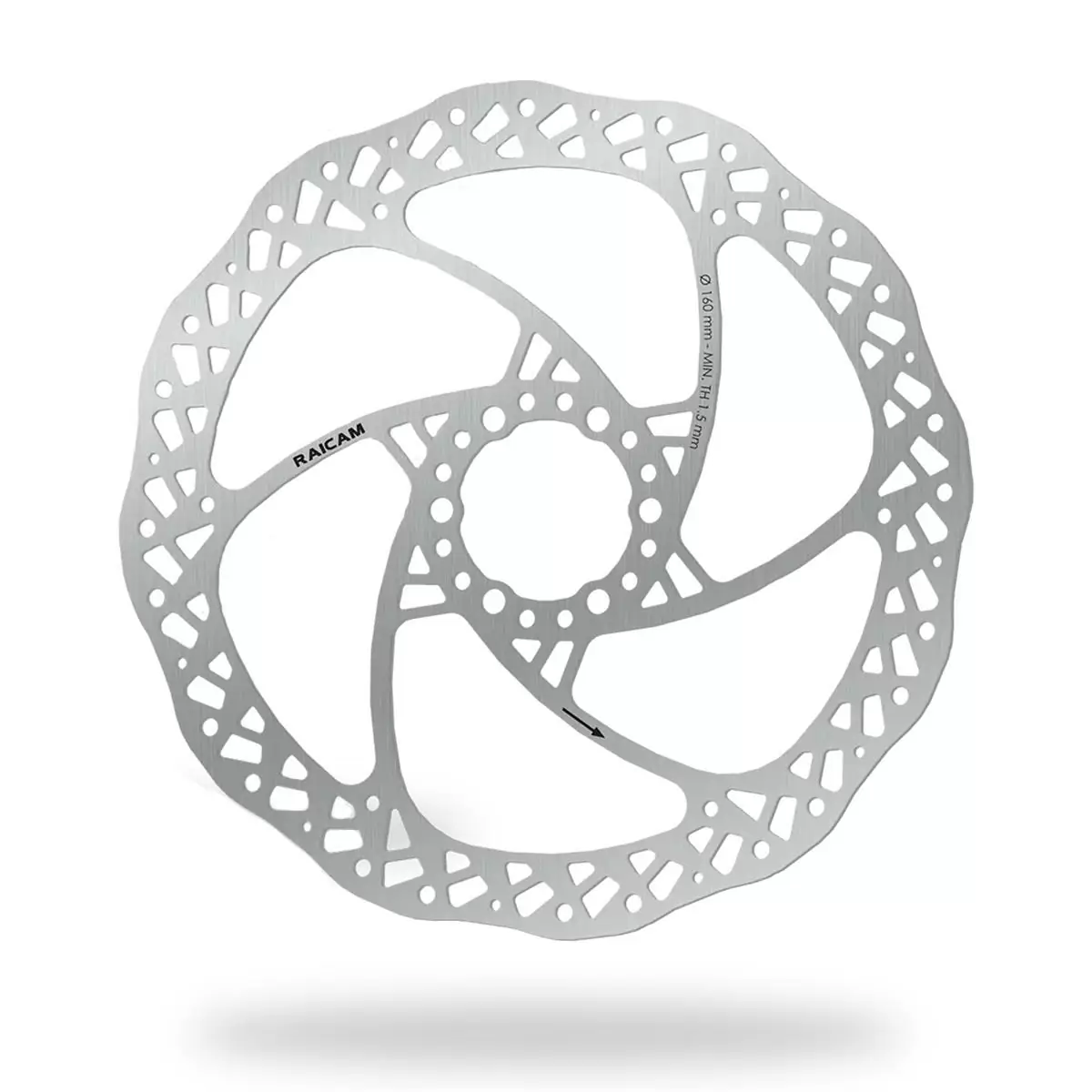 Raicam-Scheibe 2 mm 6 Löcher