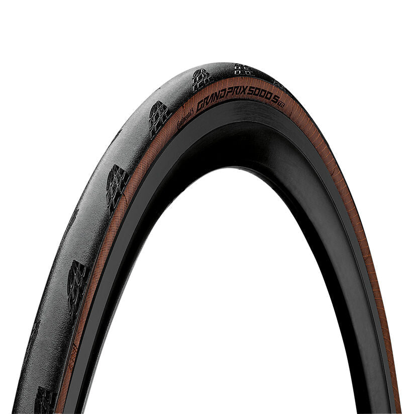 Continental Grand Prix 5000 Cubierta S TR Black-Trasparent 700x32c
