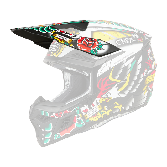 Visiera Di Ricambio Per Casco 3SRS Inked