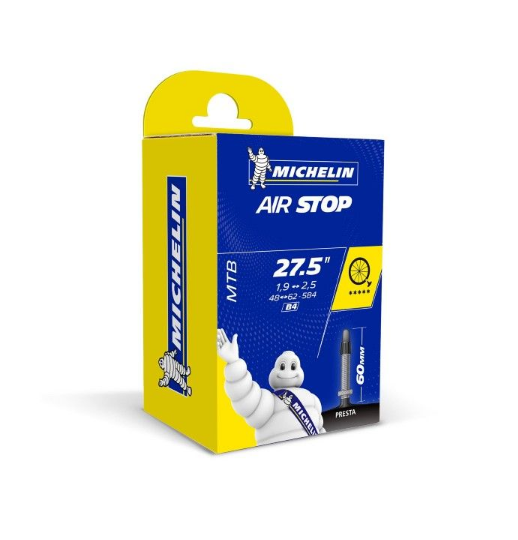 Camera D'aria Michelin MTB Air Stop 27.5x1.90/2.50 Valvola Presta 60mm