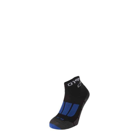 3 paren fietssokken CI.ZERO RACE SOCKS, Zwart-blauw-bil