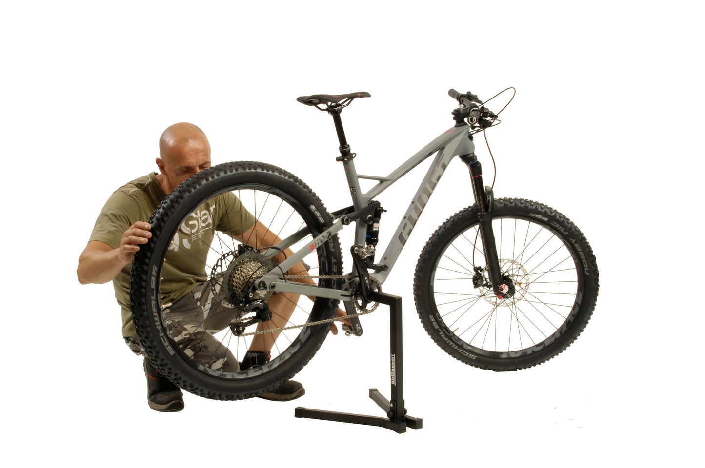 Cavalletto BiciSupport Point Stend Pieghevole BS149