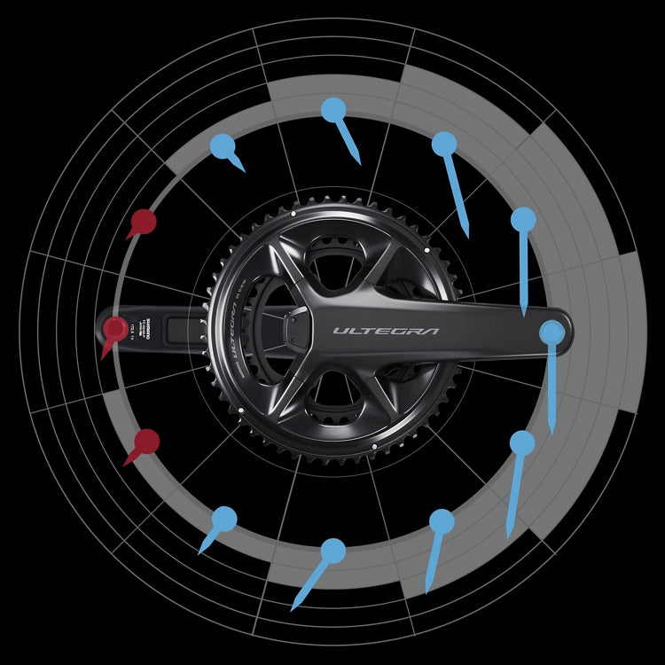 Shimano Ultegra-coach FC-R8100-P vermogensmeter