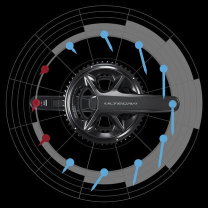 SHIMANO ULTEGRA COOR FC-R8100-P POWER MEDER