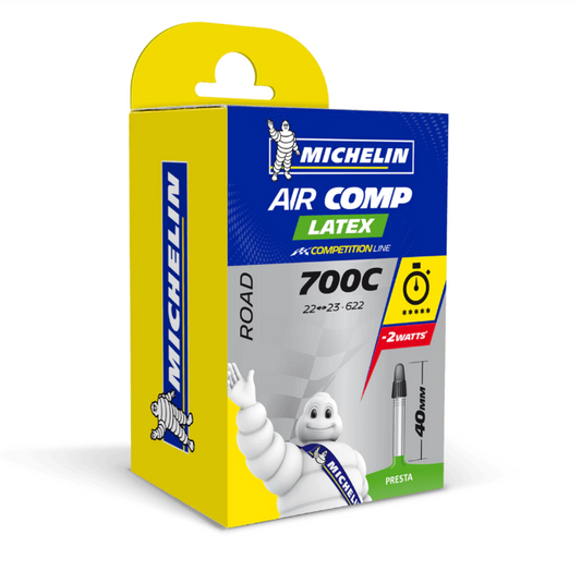 Michelin Air Comp latex 700x22/23 Presta ventil 40 mm