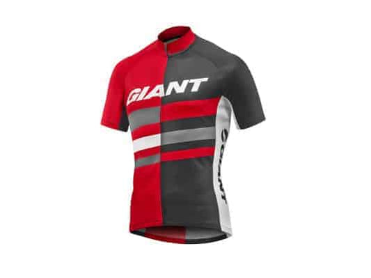 Camisa de Jersey Giant Paid SS Red-Black-Black-White Color