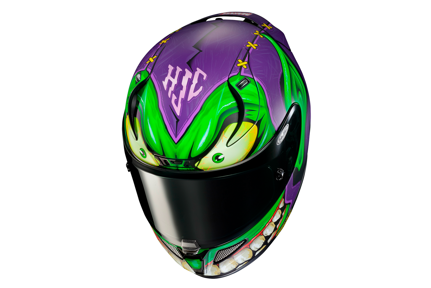 Hjc RPHA 11 Green Goblin Marvel helmet