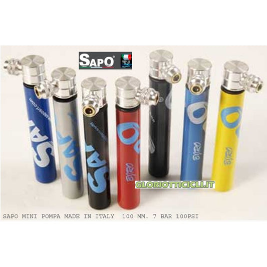 SOPO KIT NR.14 MINIPOMPE BJRO 100mm Assorted Colors (2x) 7 Bar/100 PSI