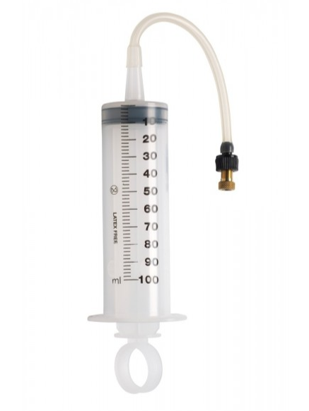 Syringe for tubeless barbieri sealing 100ml