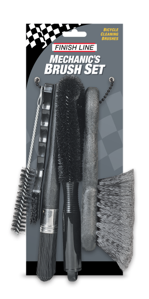 Professional Brushes Kit Finish Line Mechanic's Brush Set