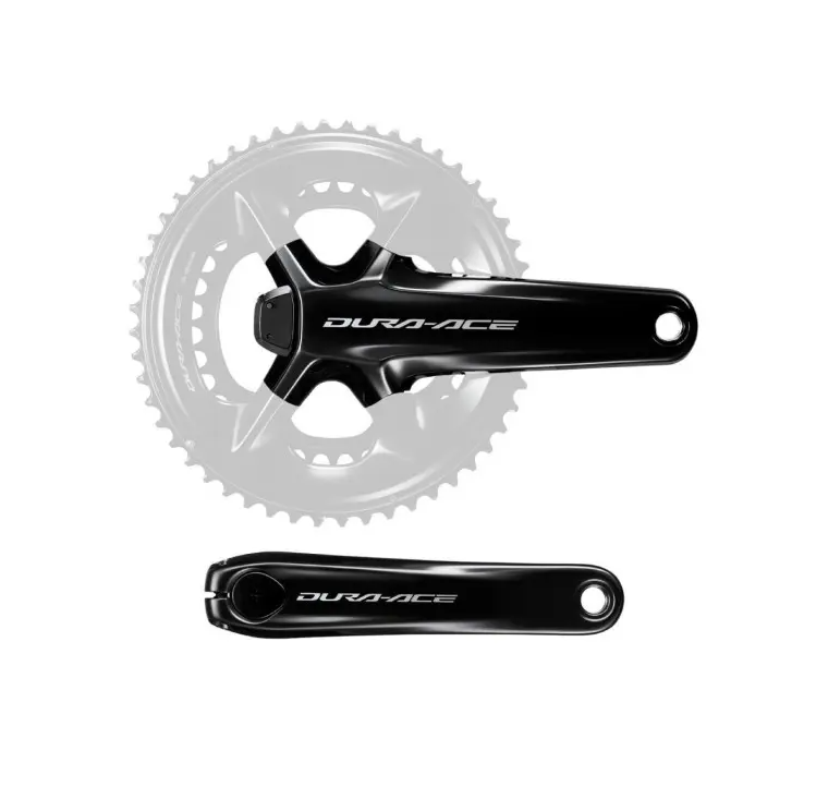 Shimano Dura-Ace FC-R9200-PX Kurbelgarnitur mit Leistungsmesser (ohne Kettenblätter)