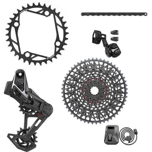 SRAM X0 Eagle AXS Transmisja E-MTB 104 BCD T-typowa grupa bez pedagle