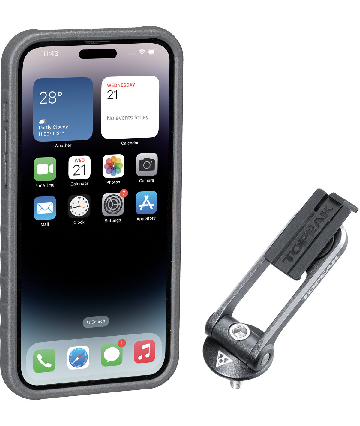 Funda para smartphone Topeak Ridecase para iPhone