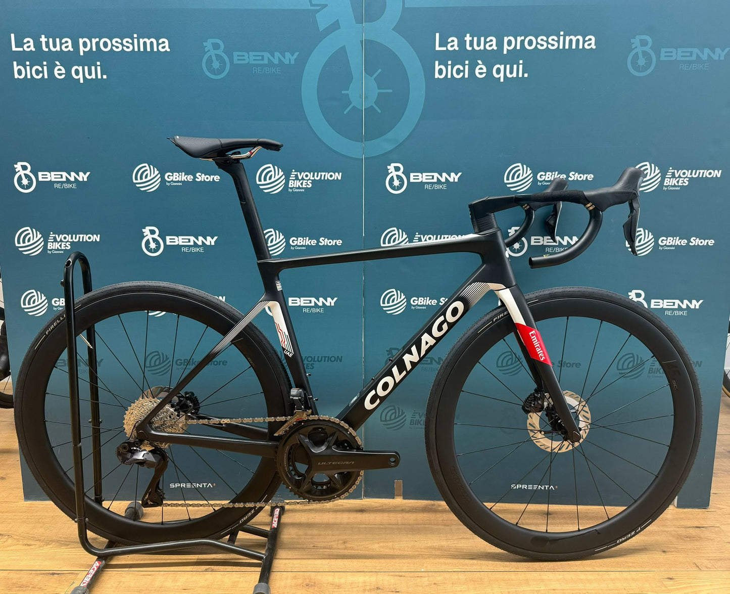 Colnago V4RS EAU Emirates Tamaño 485 - Prueba de demostración