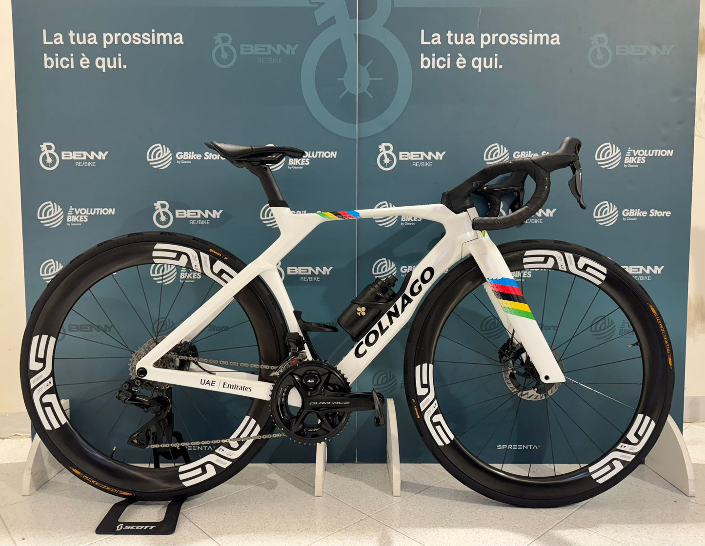 Colnago Y1Rs Dura Ace Di2 Enve SES 4.5 Tamaño XS - Demostraciones