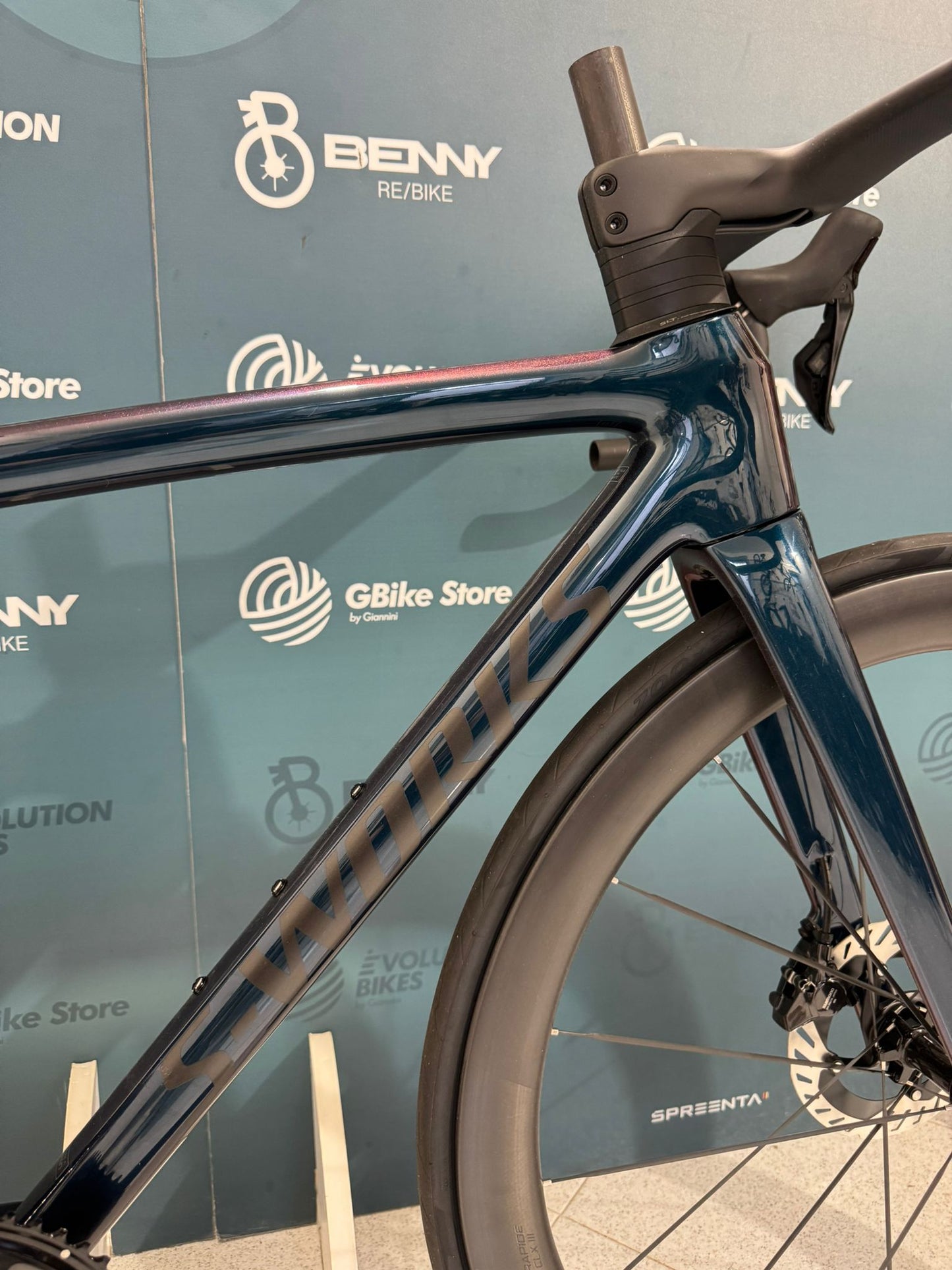 Spezialisiert S-Works Tarmac SL8 Dura-Ace Di2 12v Größe 49 - Demo