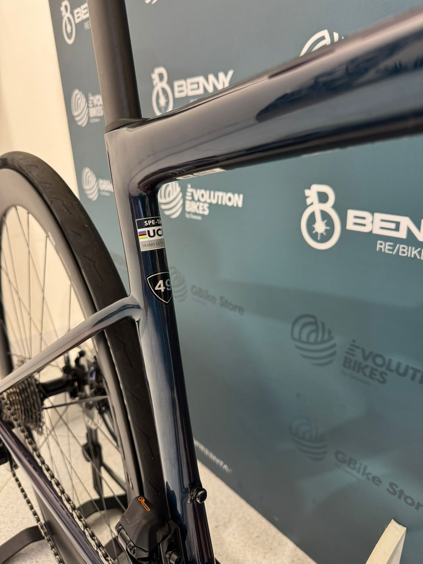 Spezialisiert S-Works Tarmac SL8 Dura-Ace Di2 12v Größe 49 - Demo