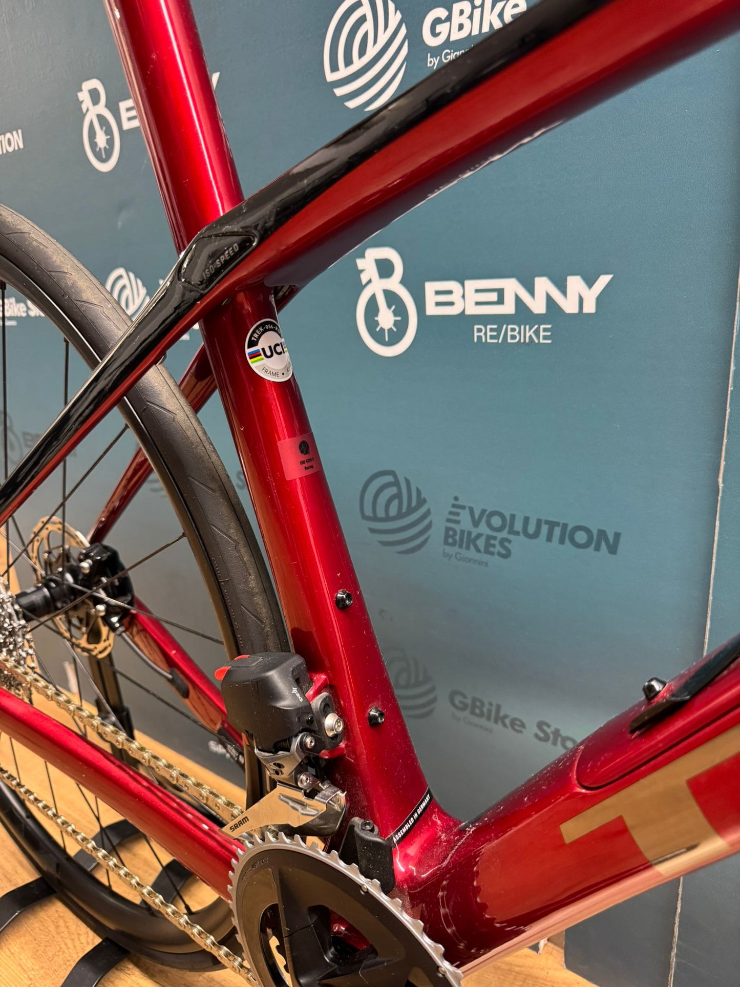 Trek Domane SL 6 AXS Rozmiar tarczy 47 – wersja demonstracyjna