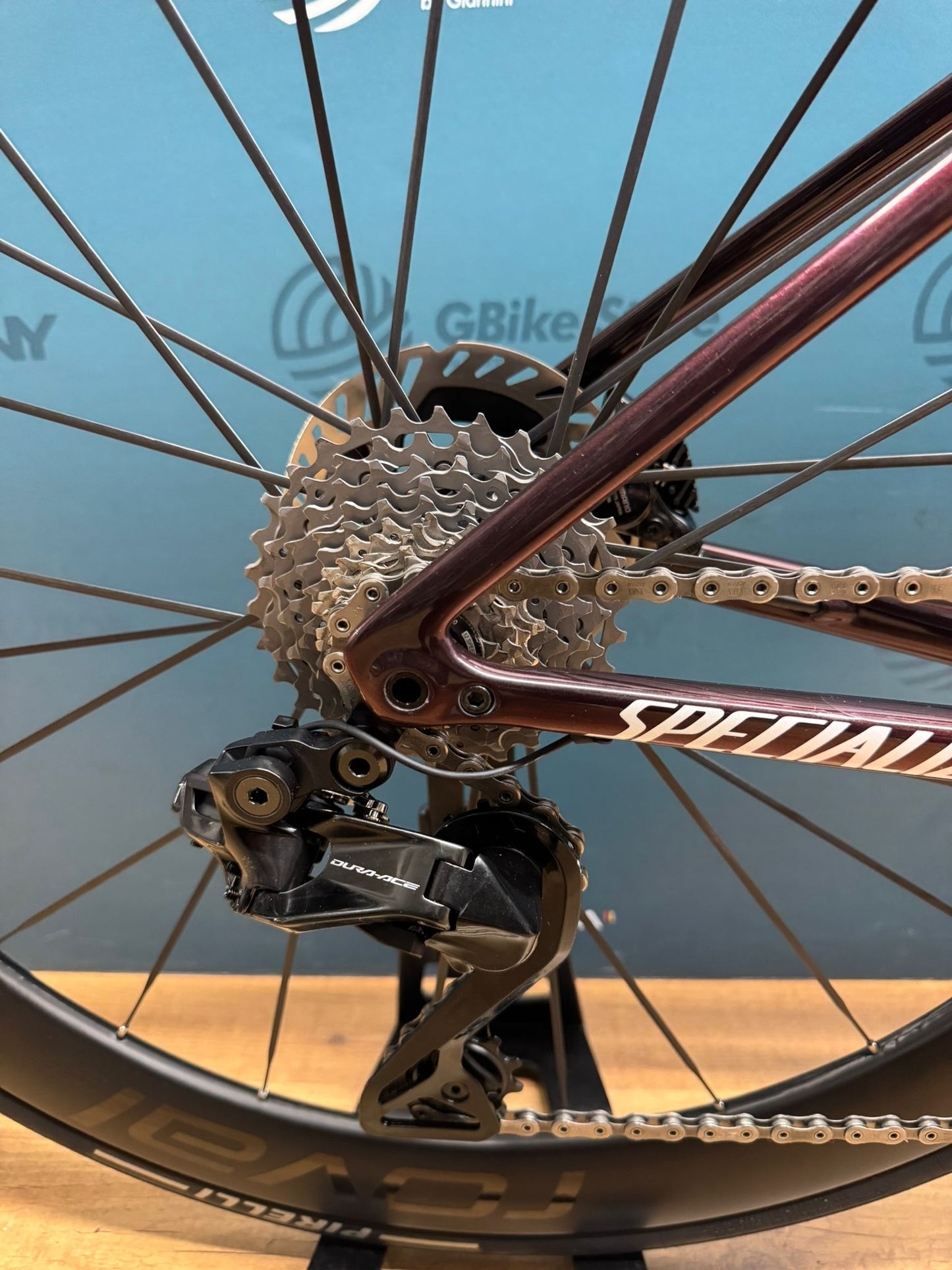 S-Works SL8 Tarmac Dura-Ace Di2 12v Tamaño 52 - Prueba de demostración