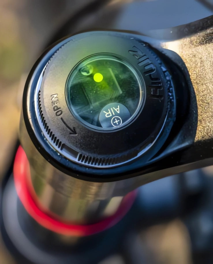 Electronic pressure meter fork Rockshox Airwiz