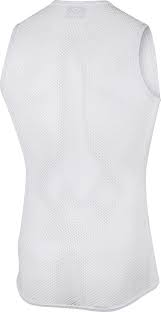 Core Mesh 3 Sleeveless White