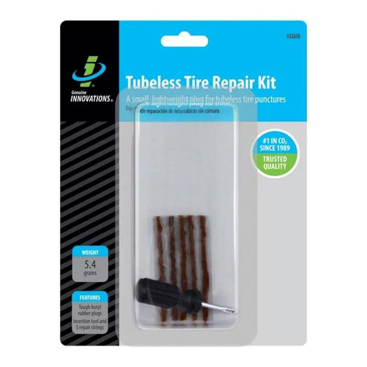 Kit d'innovation de 5 chèques d'abris de 50 mm x 1,5 / 2 mm avec tubeless d'inserteur