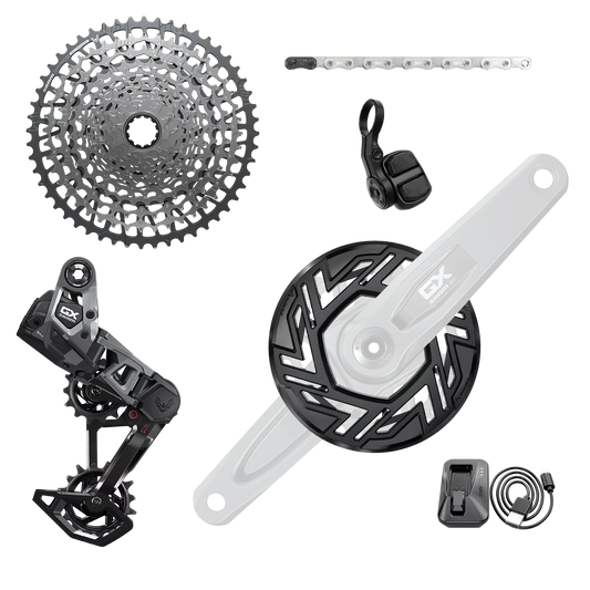 Gruppo Sram Gx Eagle AXS Transmission E-MTB 104 BCD T-Type Senza Pedivelle