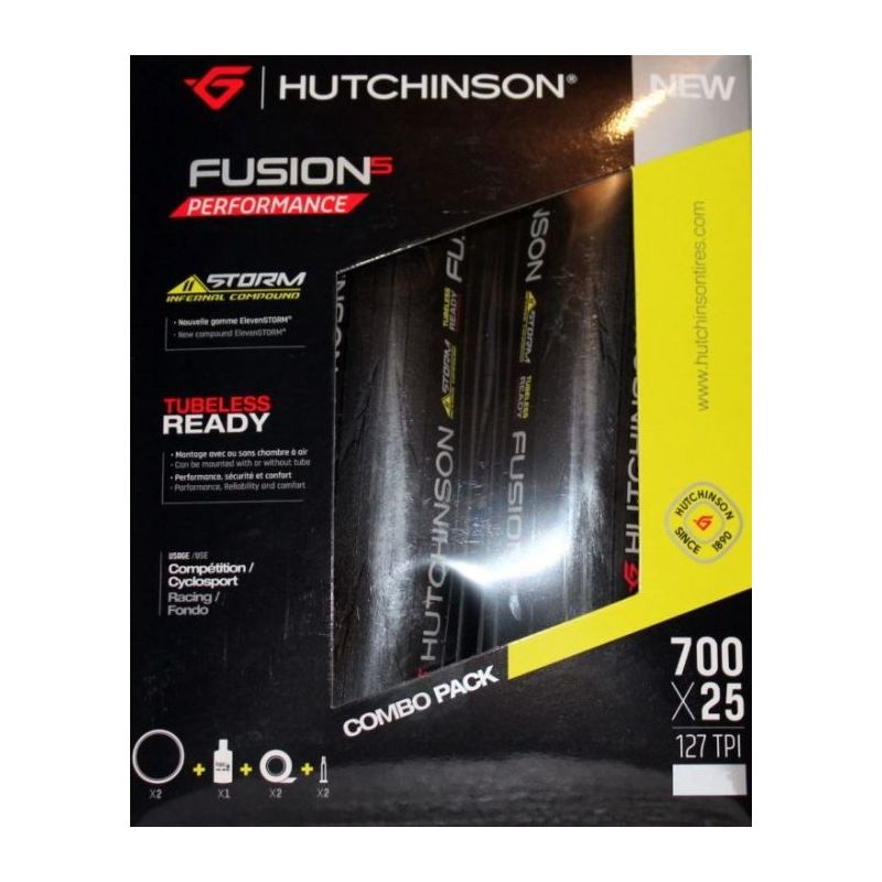 Hutchinson Fusion 5 Performanceless Combo Pack 700x25