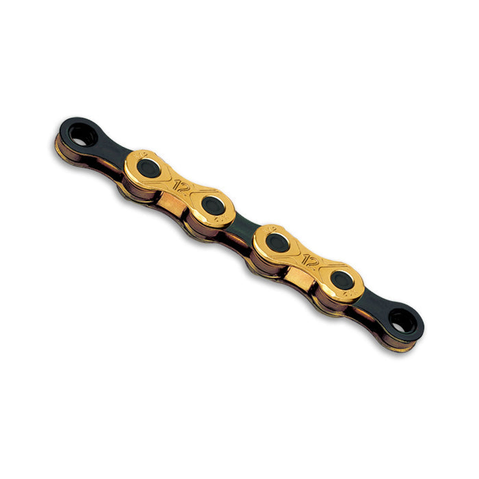 Konc x12 Ti-n Gold/Black Chain reťaz