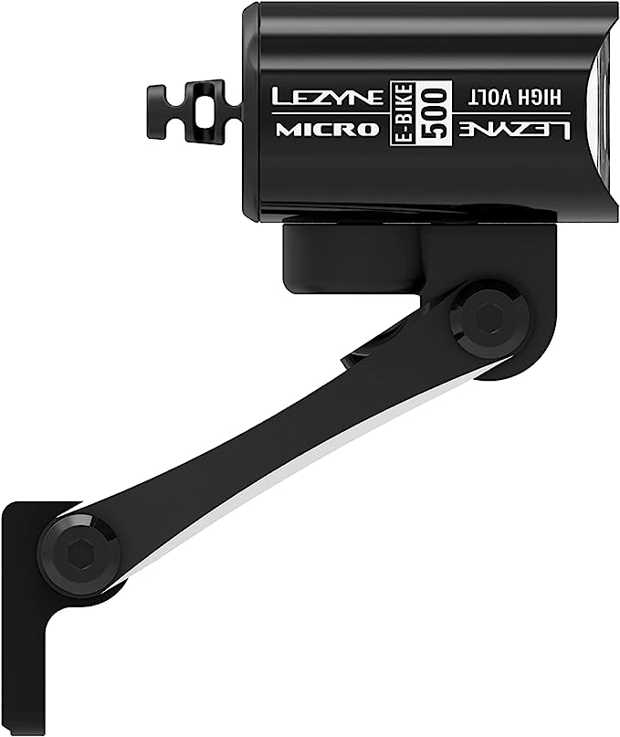 Lezyne Micro Drive 500 etuvalo e-pyörälle