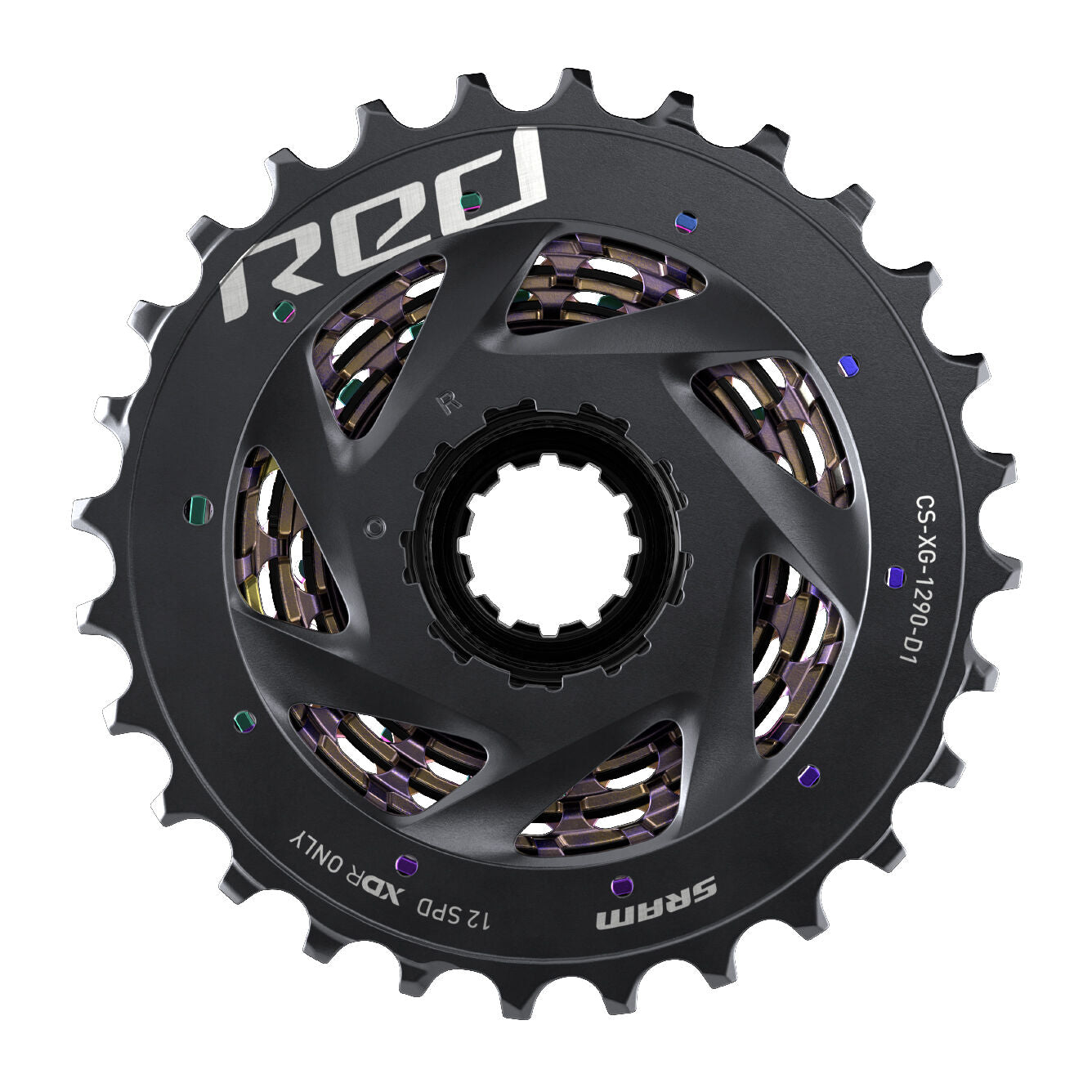 SRAM Red XG 1290 D1 12V BACKET - Dúha