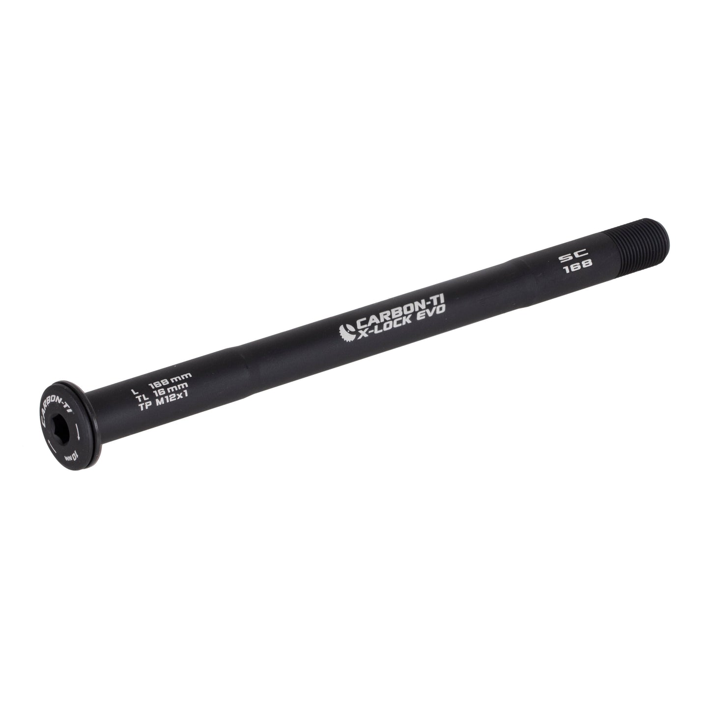 X-Lock EVO 12x1,0 (168 mm) schwarzes Steckachsrad