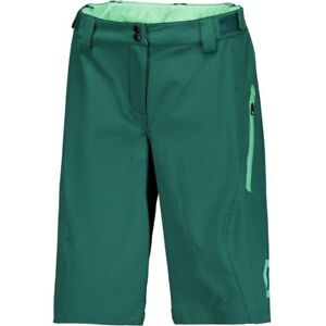 Scott Short W 'Women's shortsS Trail 10 LS/FIT W Pad green color Size M