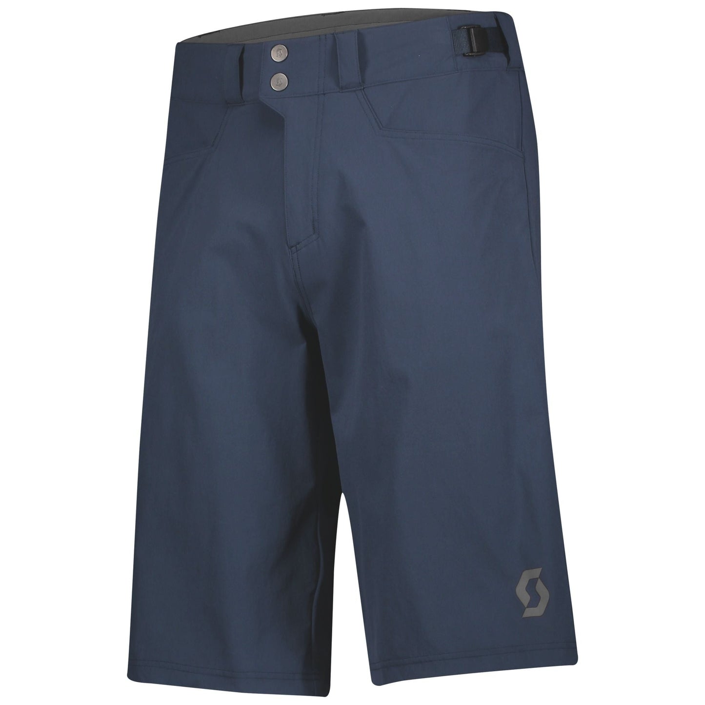 Shorts de fluxo de trilha Scott com caixa de volta