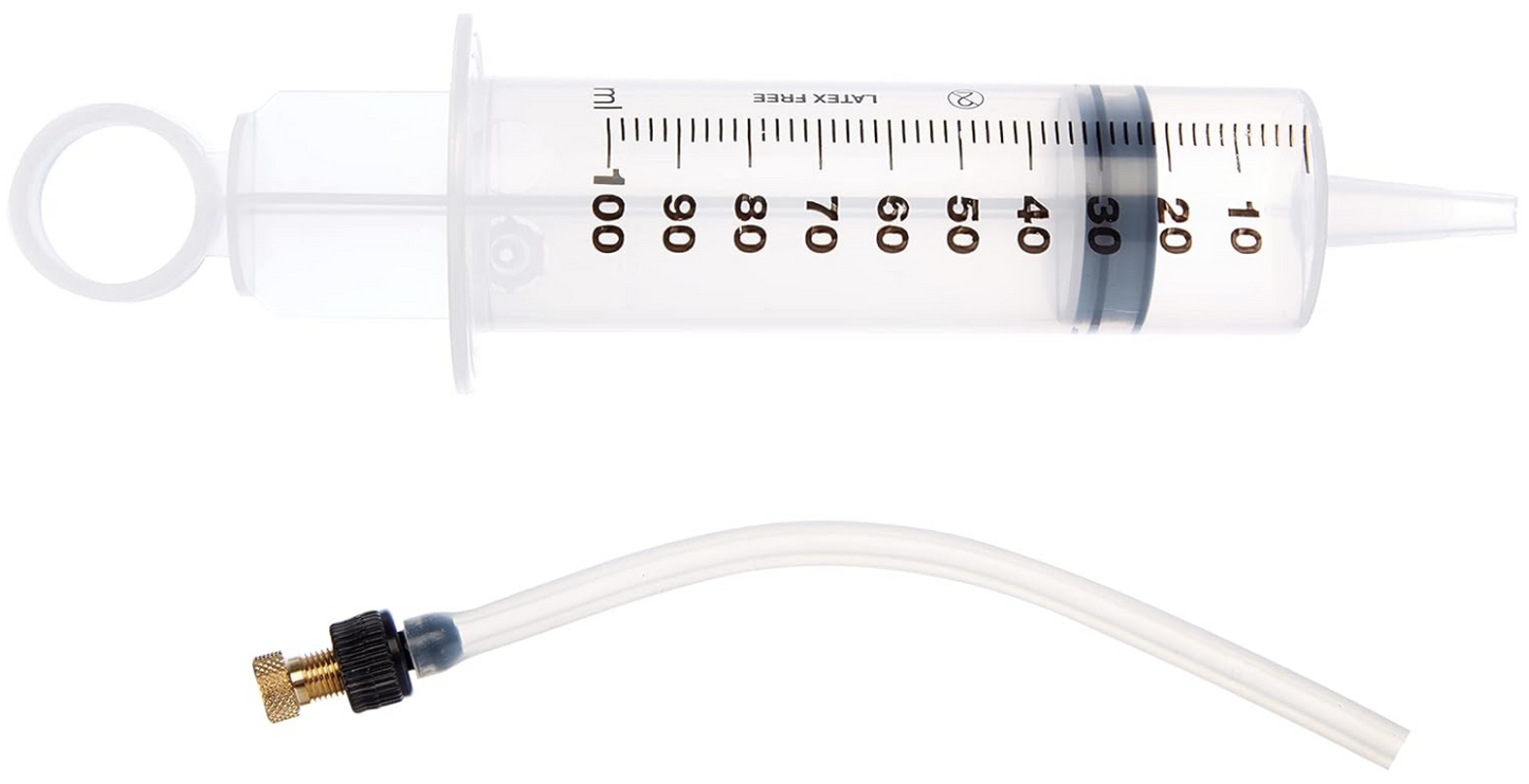 Syringe for liquid sealant Gist