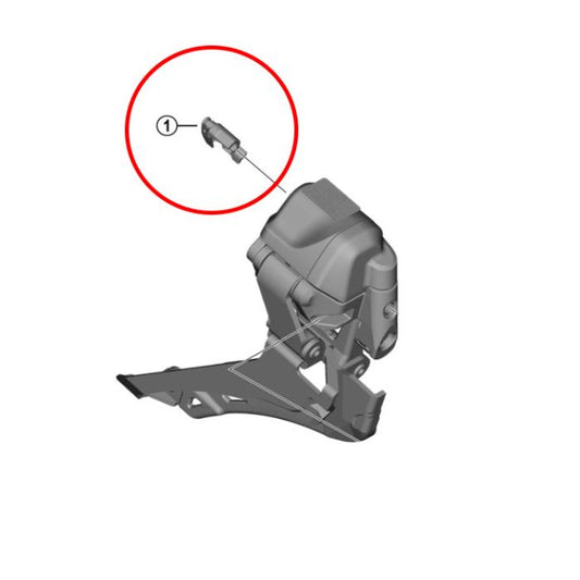 Cubierta del pasador del cambio delantero Shimano Dura Ace DI2 FD-R9250 12v