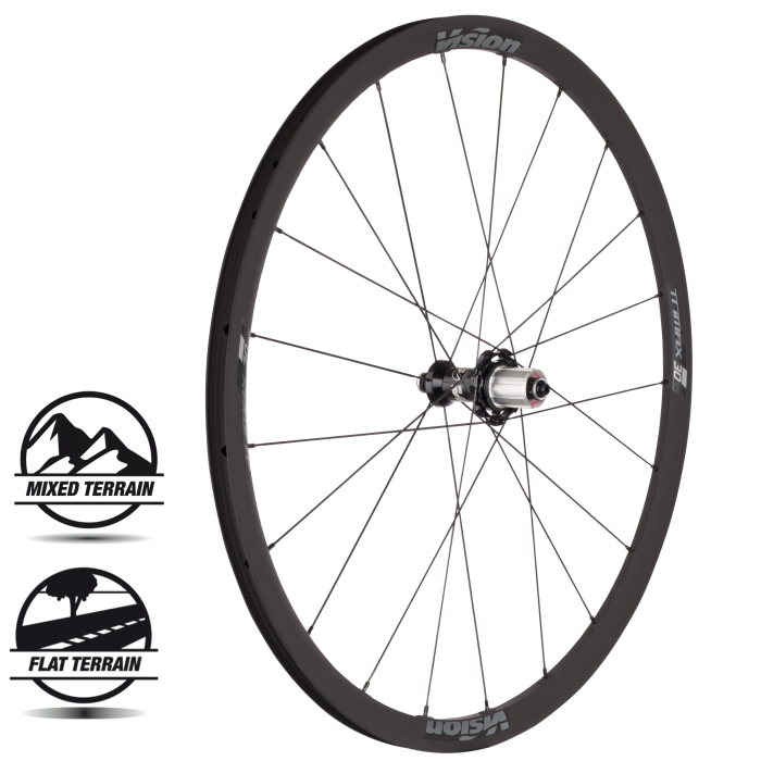 Vision Trimax 30 KB RIM Brake Wheels