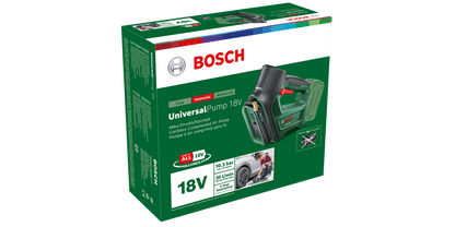 Bosch Universal Pump 18 V: n sähköpumppu