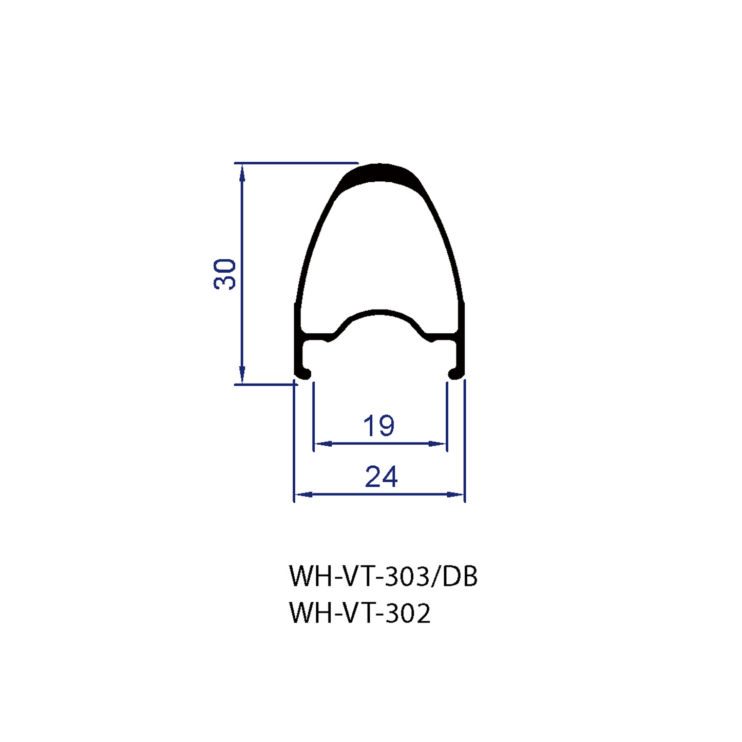 Vision Team 30 rim brake wheels