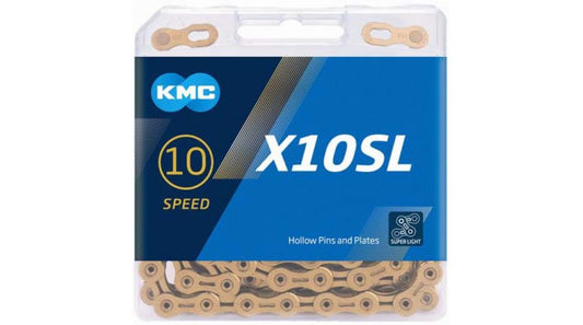 Konc X10SL Gold Chain - 10 Speed/ 114 Links