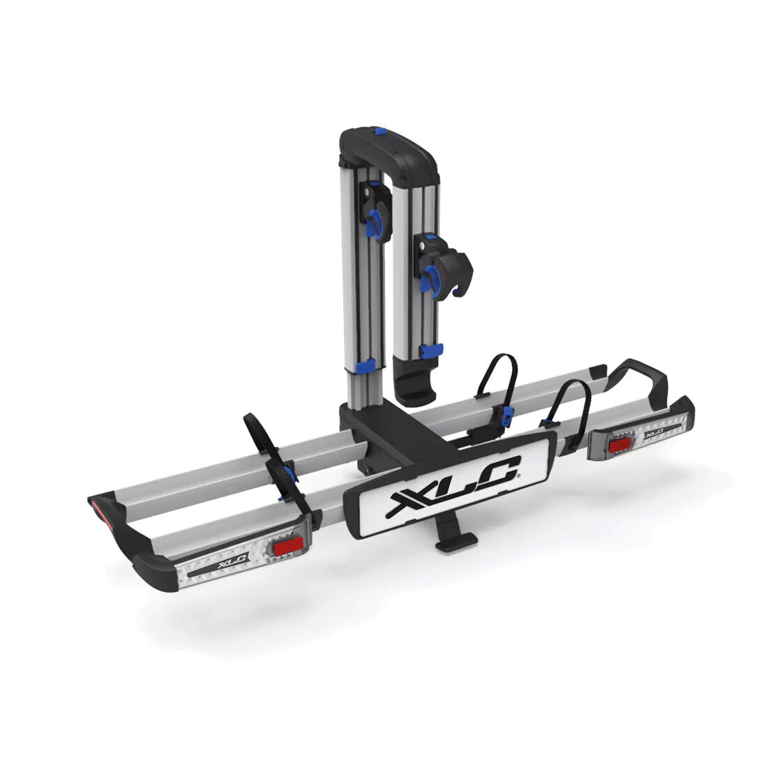 XLC Almada Work-E VC-C07 Składany tylny bagażnik na rowery na 2 rowery elektryczne