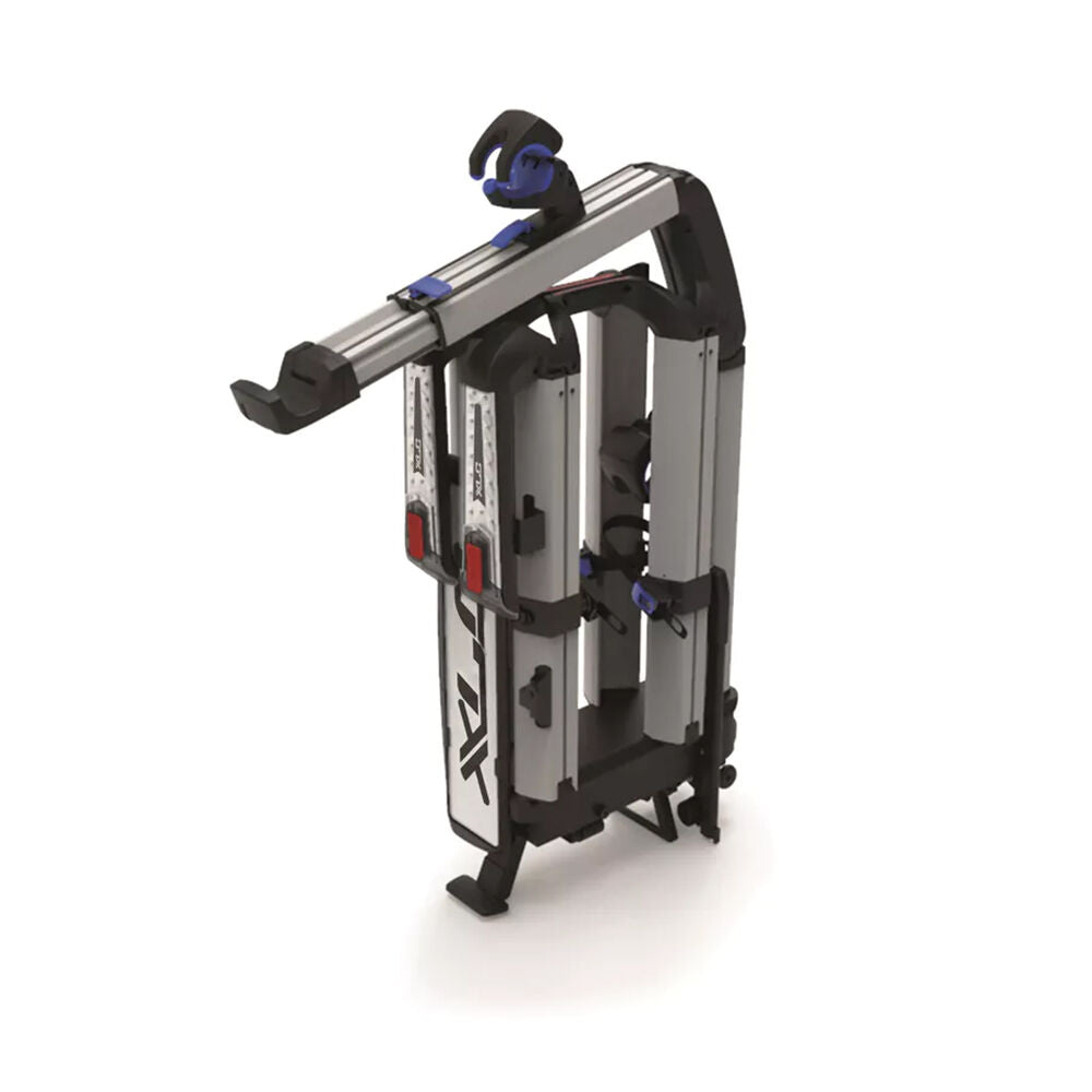 XLC Almada Work-E VC-C07 Składany tylny bagażnik na rowery na 2 rowery elektryczne